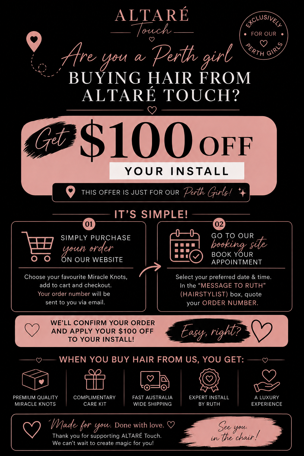 ALTARE Miracle Knots™ | Water Wave