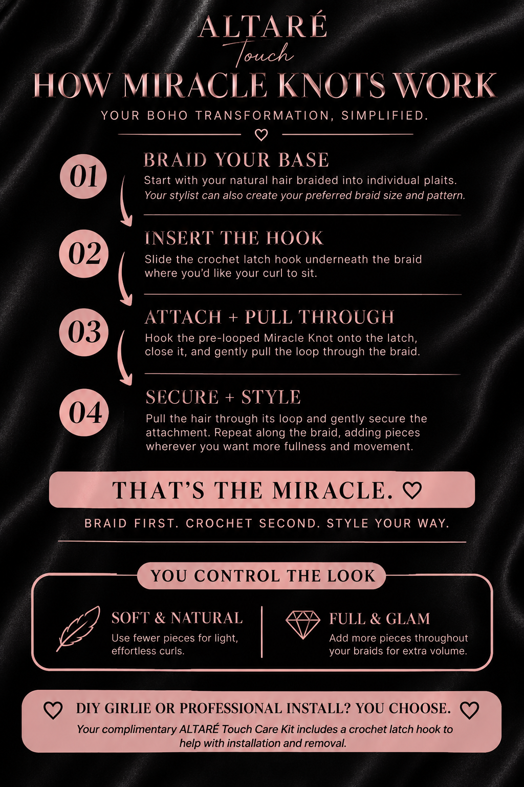 ALTARE Miracle Knots™ | Water Wave