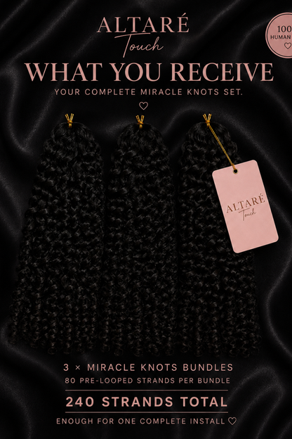 ALTARÉ Miracle Knots™ | Italian Curl