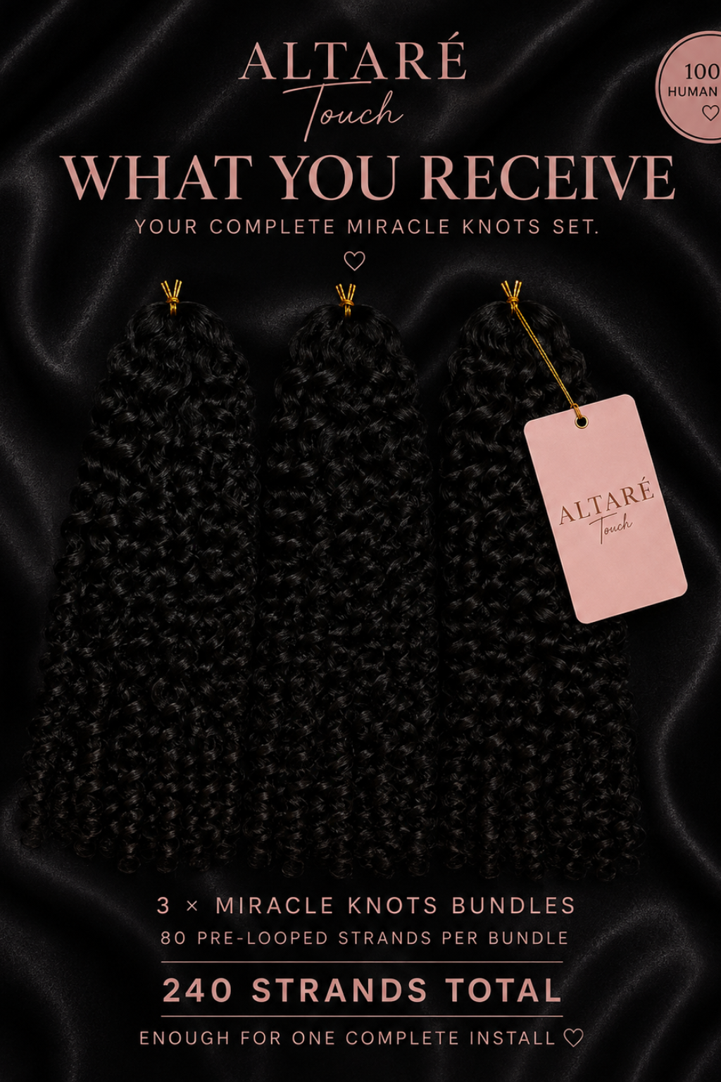 ALTARE Miracle Knots™ | Water Wave